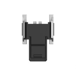 10 pcs : 384845-E - 2-PIN, RIGHT ANGLE, SMT