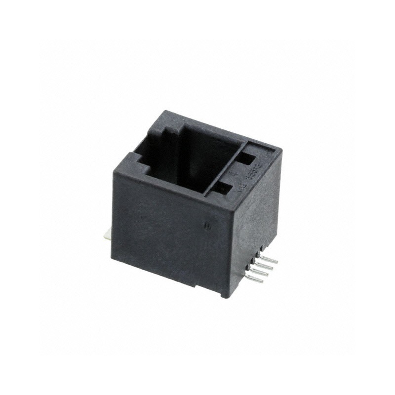 10 pcs : 0855135115 - CONN MOD JACK 6P4C VERT UNSHLD