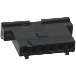 10 pcs : 88859-1 - CONN FFC RCPT HSG 6POS 2.54MM