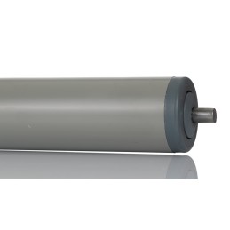 1 pcs - Bosch Rexroth Plastic Round Conveyor Roller 40mm Dia. x 425mm L, 150N Load Capacity, 8mm Spindle, 446mm Overall Length