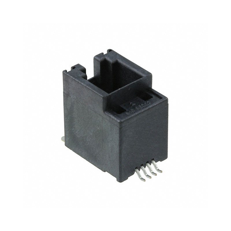 10 pcs : 0855105117 - CONN MOD JACK 4P4C VERT UNSHLD