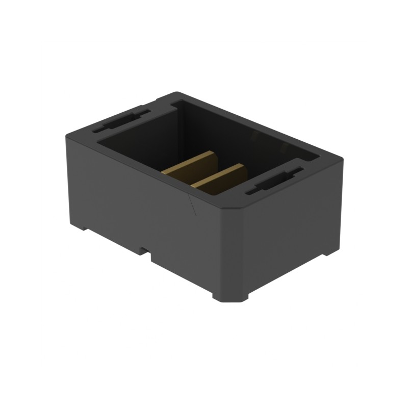 10 pcs : UMPT-02-01.5-L-V-S-TR - CONN HDR 2POS 2.00MM SMD SLDR