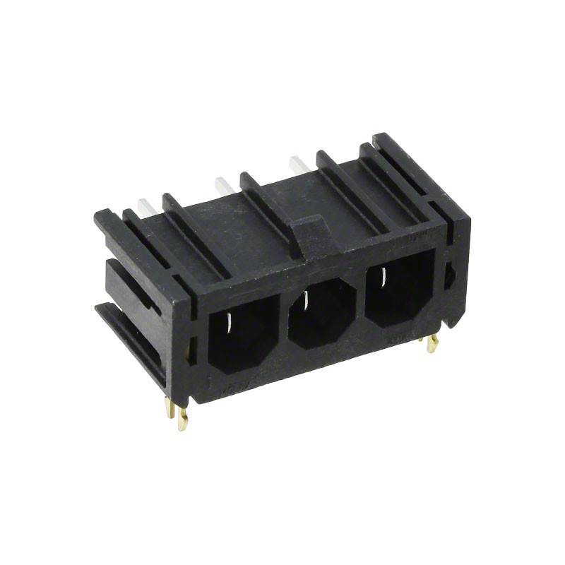 10 pcs : 0431603103 - CONN HDR 3POS 7.50MM R/A SLDR