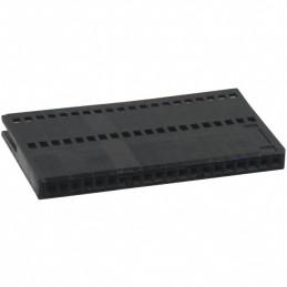 10 pcs : 1-487544-7 - CONN FFC RCPT HSG 20POS 1.27MM