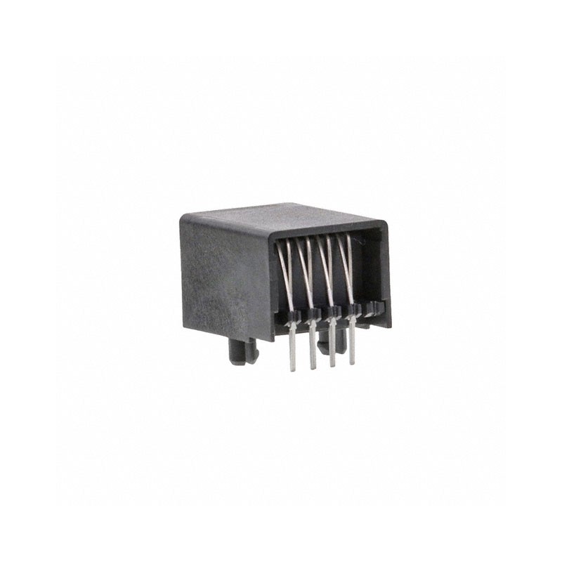 10 pcs : 0432498104 - CONN MOD JACK 8P8C R/A UNSHLD