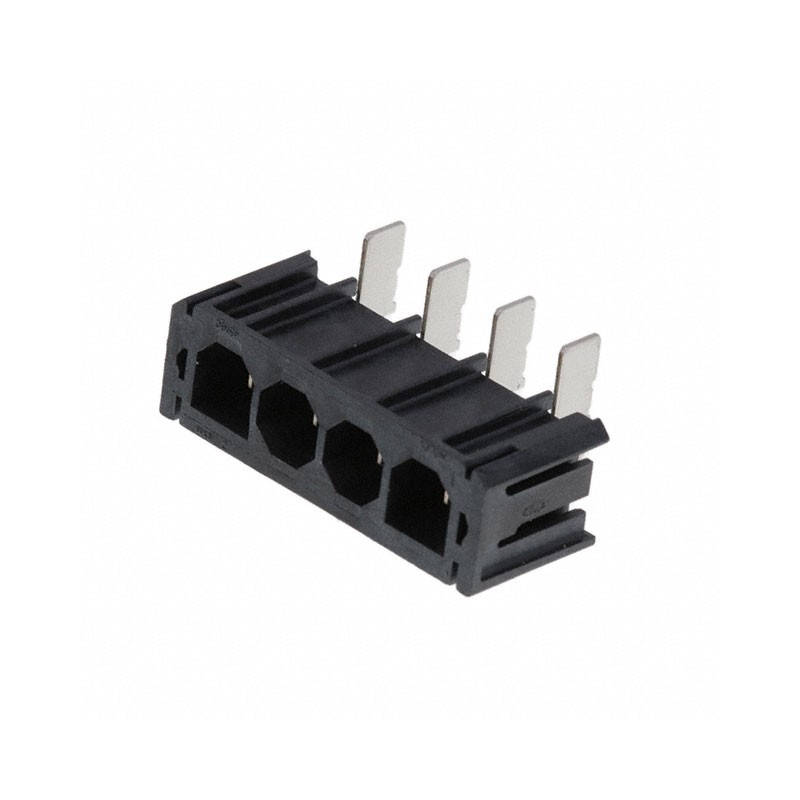 10 pcs : 1720430401 - CONN HDR 4POS 7.50MM R/A SLDR