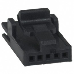 10 pcs : 487545-2 - CONN FFC RCPT HSG 5POS 1.27MM