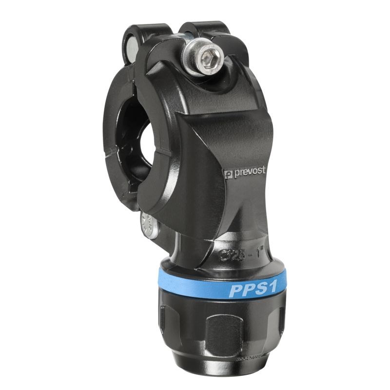 1 pcs - PREVOST 16bar Aluminium Tapping Flange, 32mm outside diameter