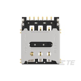 10 pcs : 2452796-1 - NANO SIM CARD CONN HINGE TYPE