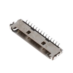 10 pcs : DF19G-14P-1H(52) - CONN HEADER SMD R/A 14POS 1MM