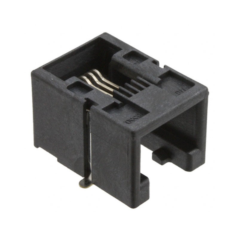 10 pcs : 0855025006 - CONN MOD JACK 6P4C R/A UNSHLD