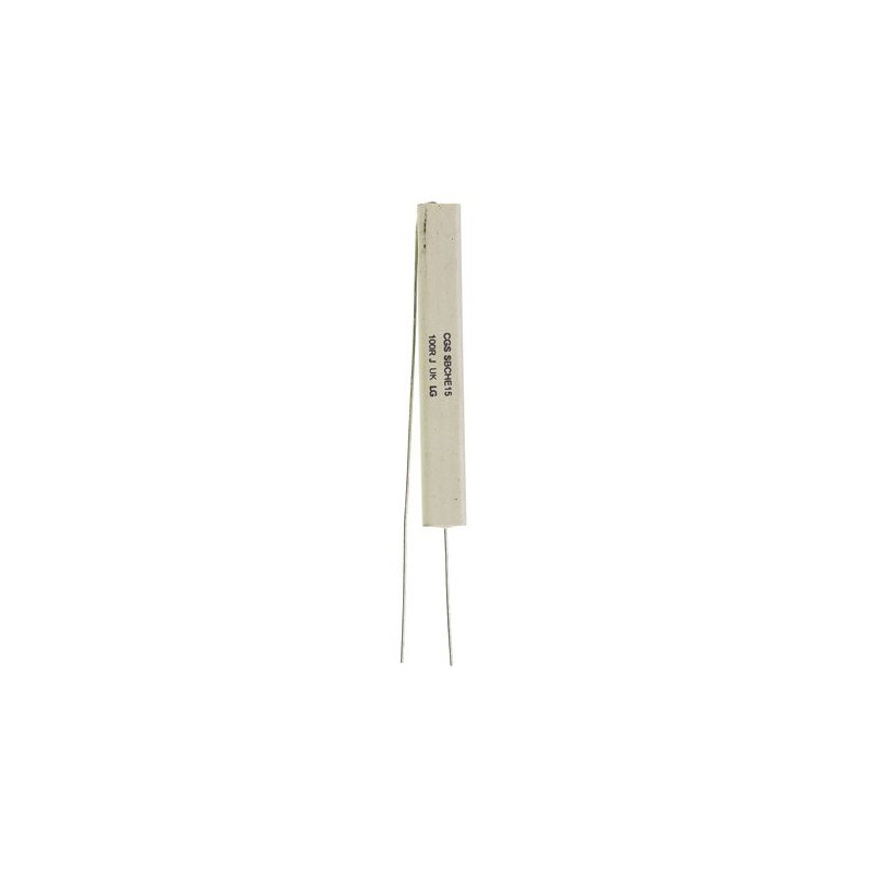 5 pcs - TE Connectivity 100Ω Wire Wound Resistor 17W ±5% SBCHE15100RJ