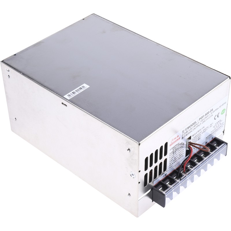 1 pcs - RS PRO Switching Power Supply, 24V dc, 21A, 504W, 1 Output, 88 - 264V ac Input Voltage