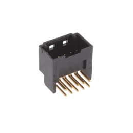 10 pcs : DF51K-10DP-2DS(805) - CONN HDR 2MM DUAL GLD R/A 10POS