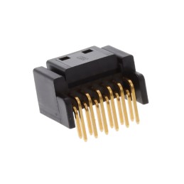 10 pcs : DF51K-12DP-2DS(805) - CONN HDR 2MM DUAL GLD R/A 12POS