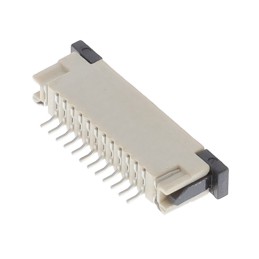 10 pcs : ZF1-12-02-T-WT - CONN FFC TOP 12POS 1MM R/A