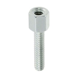 10 pcs : 7256 - JACK SCREW HEX 4-40