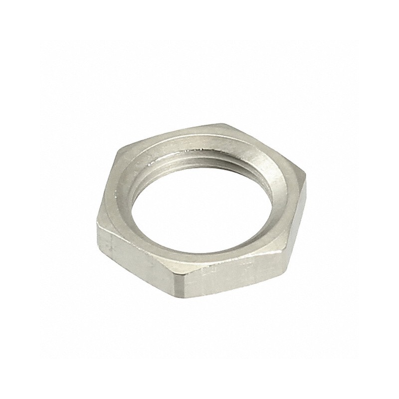 10 pcs : GEA.00.240.LN - CONN HEX NUT SILVER