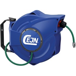 1 pcs - CEJN 1/4 in BSPT 9.5mm Hose Reel 16 bar 14m Length, Wall Mounting