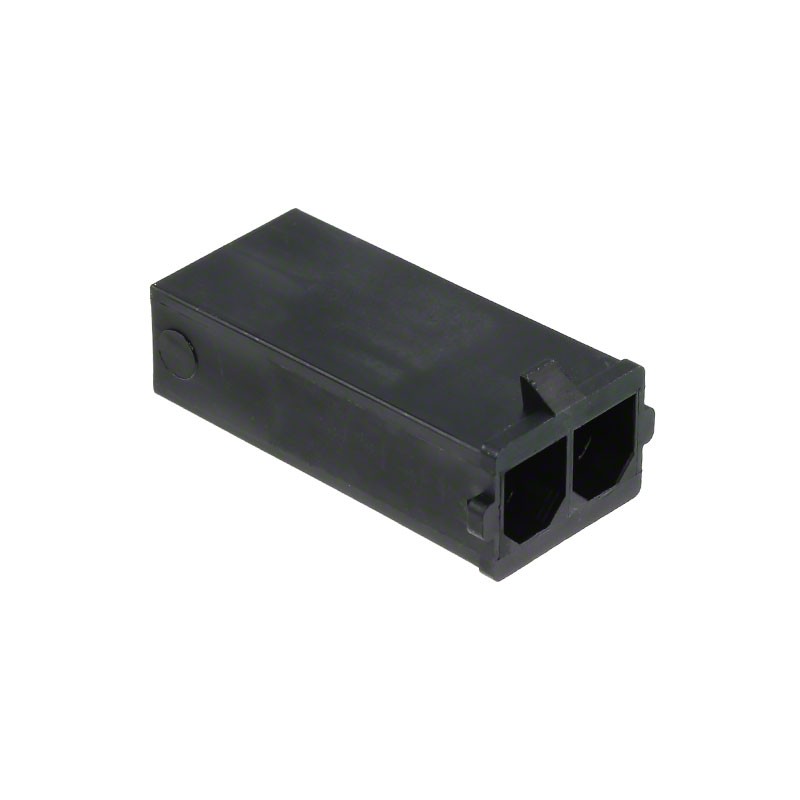 10 pcs : 0436802002 - CONN HSG PLUG 2POS 7.50MM BLACK