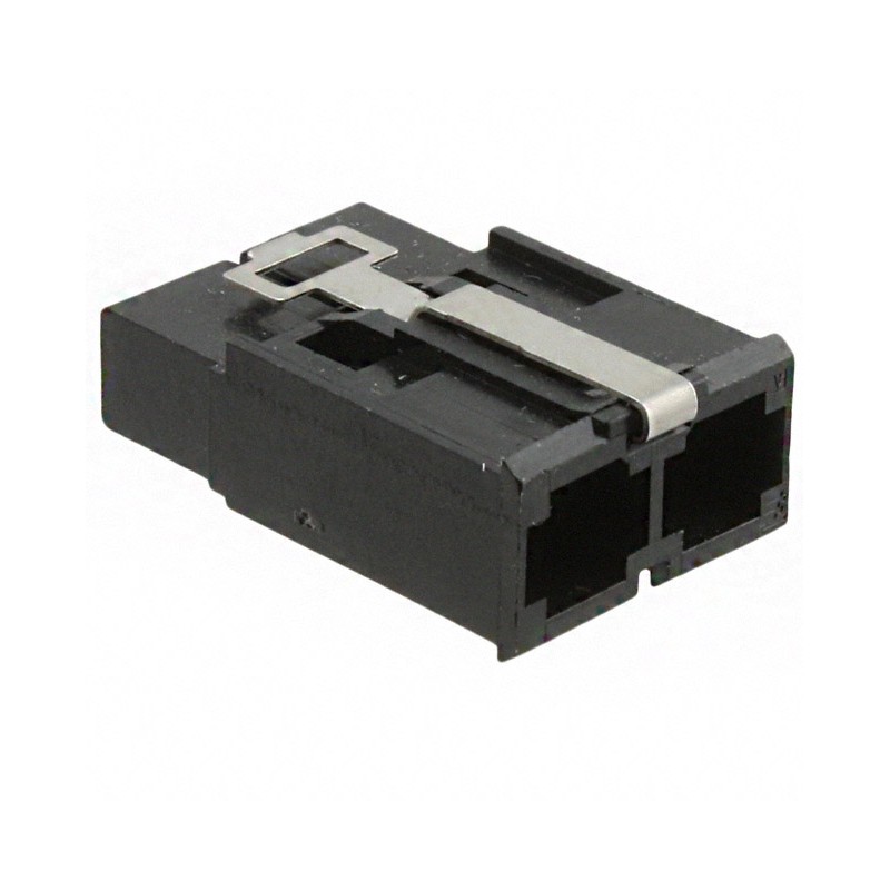 10 pcs : 1982299-4 - CONN HSG PLUG 2POS 7.80MM BLACK