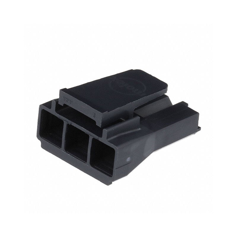 10 pcs : 1726723003 - CONN HSG RCPT 3POS 7.50MM BLACK