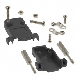 10 pcs : 993-009-010R031 - CONN BACKSHELL 9POS 45DEG GRAY