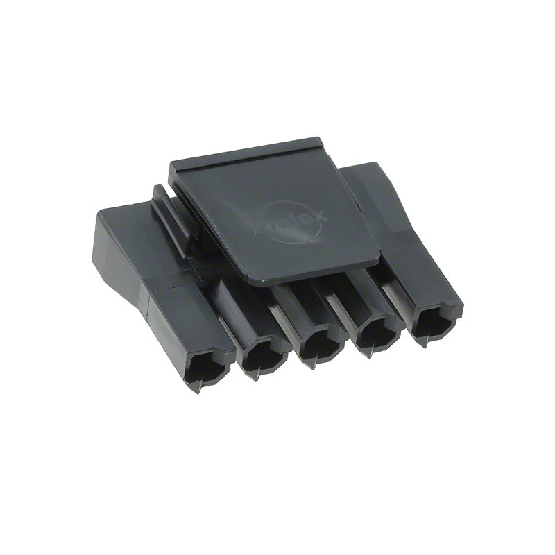 10 pcs : 0444412005 - CONN HSG RCPT 5POS 7.50MM BLACK