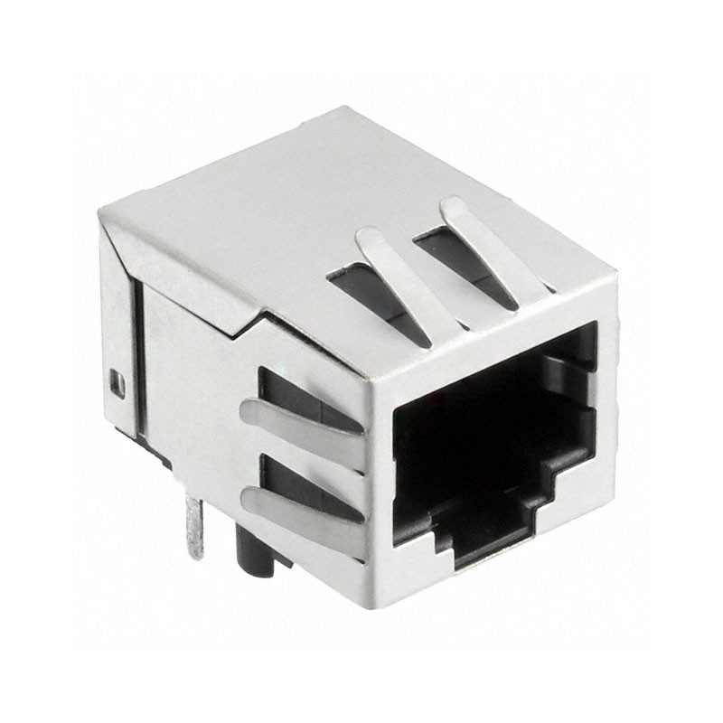 10 pcs : E6588-52L184-L - CONN MOD JACK 8P8C R/A SHIELDED