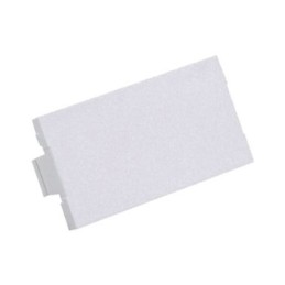 10 pcs : CHB2MWH-X - 1/3 BLANK INSERT, WHITE