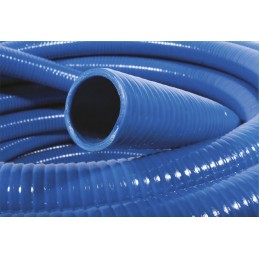 1 pcs - RS PRO Hose Pipe, PVC, 76mm ID, 87.6mm OD, Blue, 10m