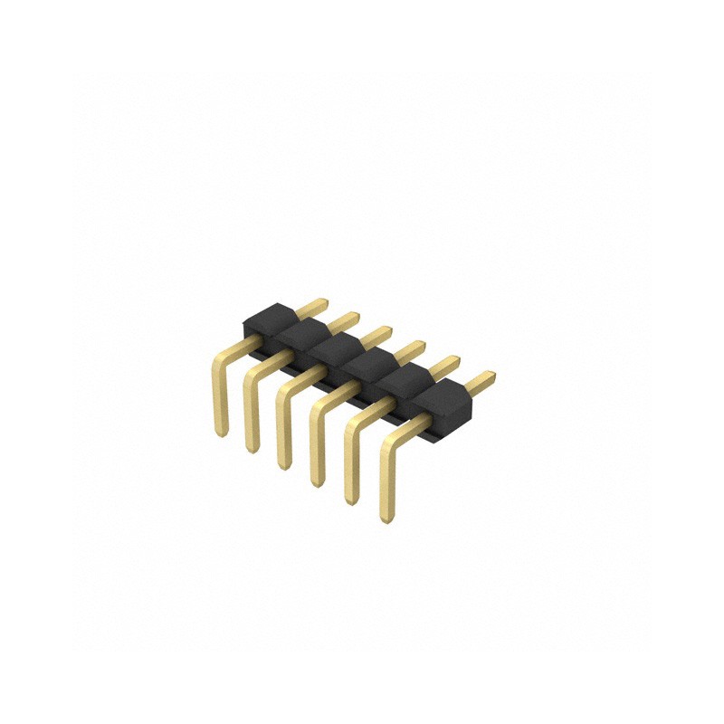 10 pcs : 27630602RP2 - CONN HEADER R/A 6POS 2MM