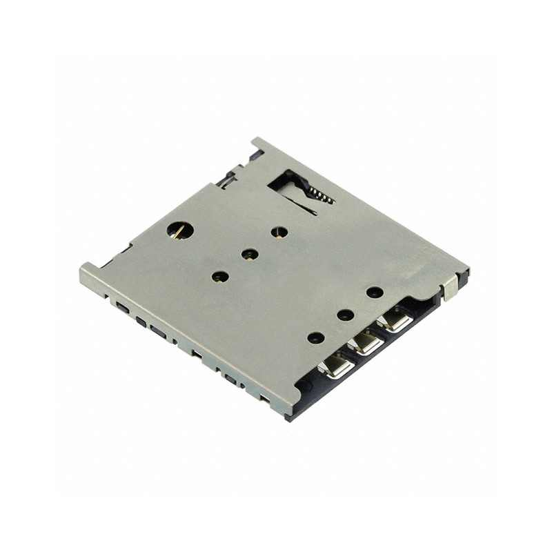 10 pcs : 5039600696 - CONN MICRO SIMM PUSH-PUSH R/A