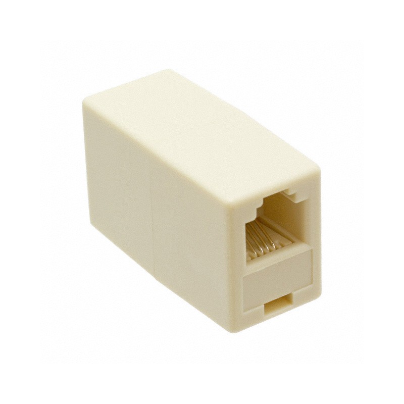 10 pcs : P420-001 - CONN MOD COUPLER 6P4C TO 6P4C