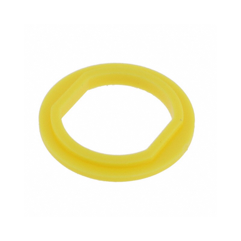 10 pcs : GRA.2S.269.GJ - CONN INSULATING WASHER YELLOW