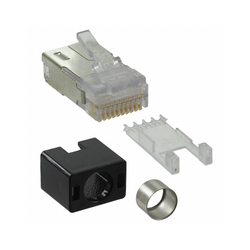 10 pcs : 940-SP-361010-A108 - CONN MOD PLUG 10P10C SHIELDED