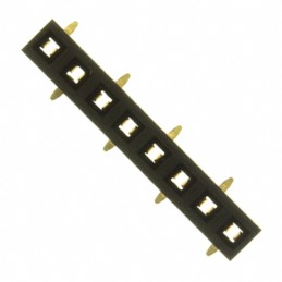 10 pcs : 28630806RP2 - CONN RCPT 8POS 0.079 GOLD SMD