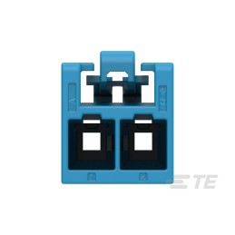 10 pcs : 2420266-2 - SOCKET HSG 2P BLUE HCI 4.0 PITCH