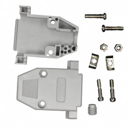 10 pcs : 978-015-010R031 - CONN BACKSHELL 15POS 180DEG GRAY