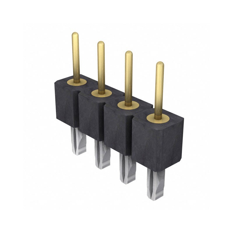 10 pcs : 356-V3-104-00-014101 - CONN HEADER VERT 4POS 2.54MM