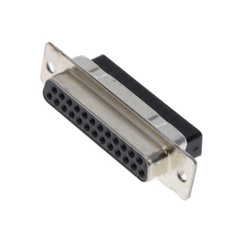 10 pcs : 747553-3 - CONN D-SUB HOUSING RCPT 25POS