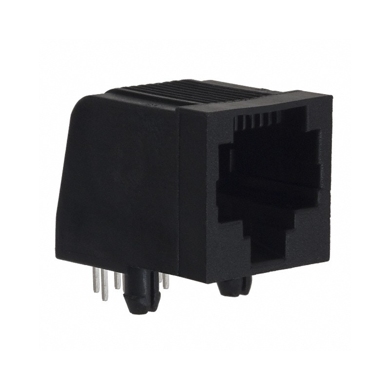 10 pcs : 5520426-4 - CONN MOD JACK 8P8C R/A UNSHLD