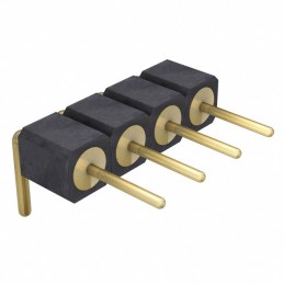10 pcs : 399-10-104-10-009101 - CONN HEADER R/A 4POS 2.54MM