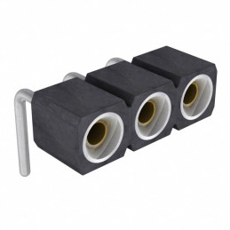 10 pcs : 399-83-103-10-003101 - CONN SOCKET 3P 0.1 GOLD PCB R/A