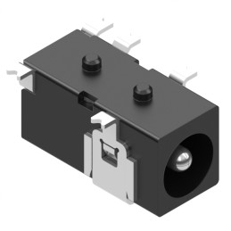 10 pcs : 54-00289 - CONN JACK PWR 4X1.7MM R/A SMD