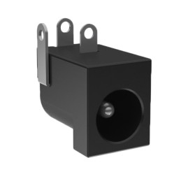 10 pcs : 54-00166 - CONN JACK R/A PCB 5.5X2.1MM