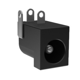 10 pcs : 54-00167 - CONN JACK R/A PCB 5.5X2.5MM