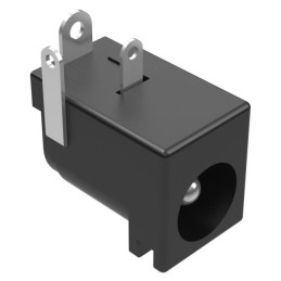 10 pcs : 54-00130 - CONN JACK R/A PCB 5.5X2.5MM