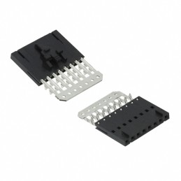 10 pcs : 0015388080 - CONN CIC FFC RCPT 8POS 2.54MM