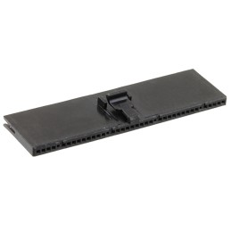 10 pcs : 3-487545-7 - CONN FFC RCPT HSG 40POS 1.27MM